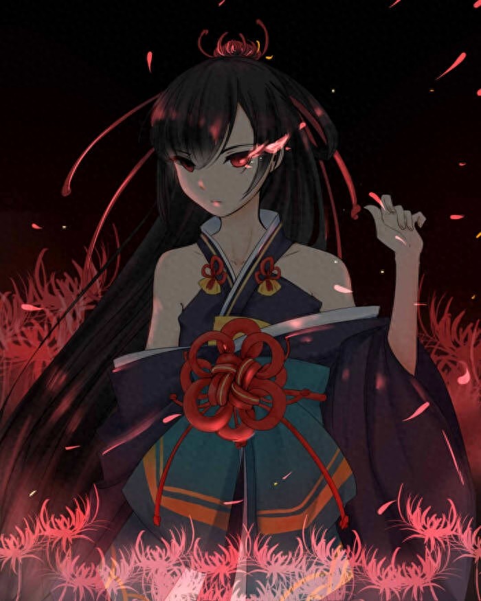 彼岸花壁纸头像 | 彼岸花开君不见，轮回因果难缠绵