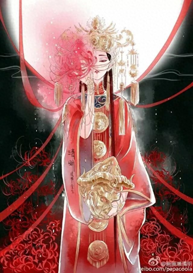 彼岸花壁纸头像 | 彼岸花开君不见，轮回因果难缠绵