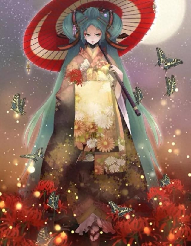 彼岸花壁纸头像 | 彼岸花开君不见，轮回因果难缠绵