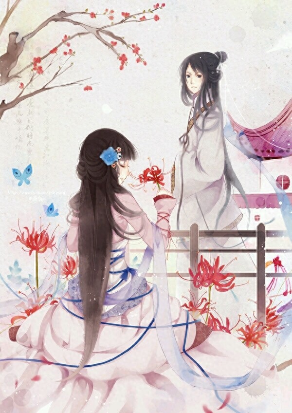 彼岸花壁纸头像 | 彼岸花开君不见，轮回因果难缠绵