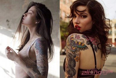 ​性感霸气的花臂纹身图案大全