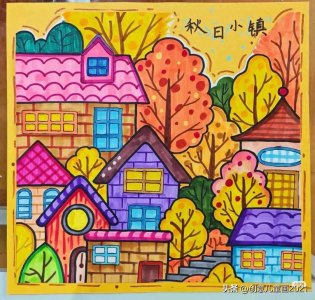 ​34张少儿创意装饰画，收藏好慢慢画！