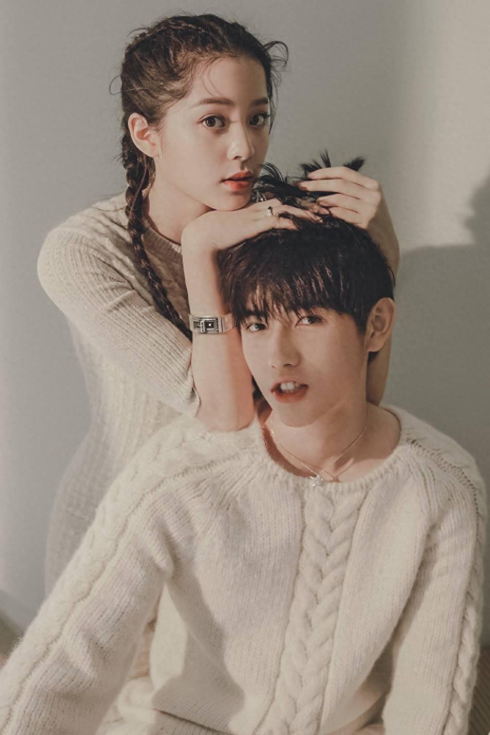 欧阳娜娜和陈飞宇的感情太让人羡慕,一对视就很甜