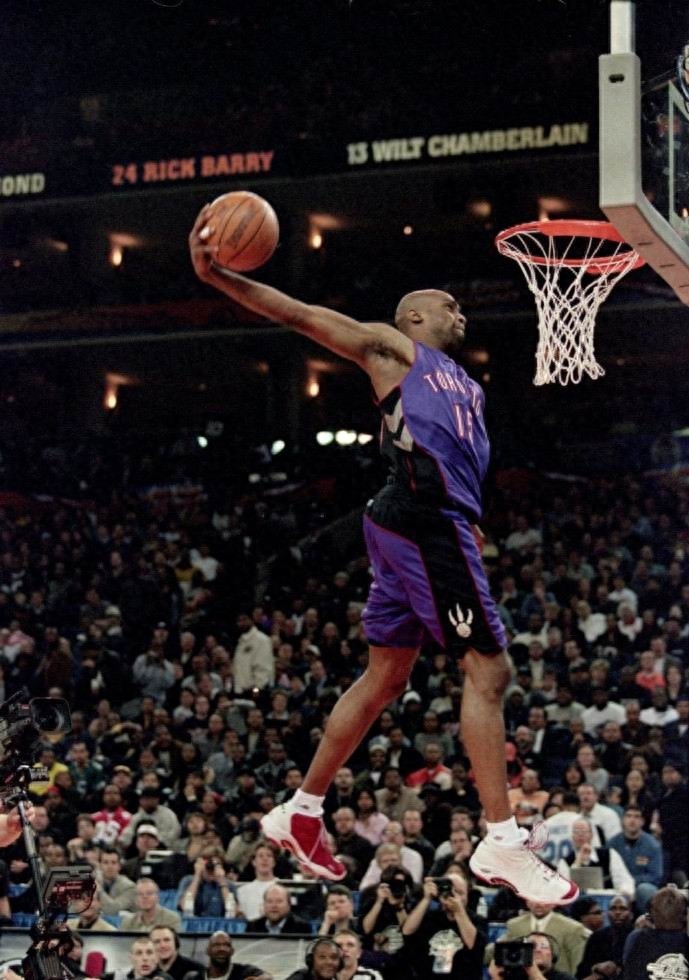 2000年 最完美的扣篮大赛，麦迪为了表哥 卡特完美表现！