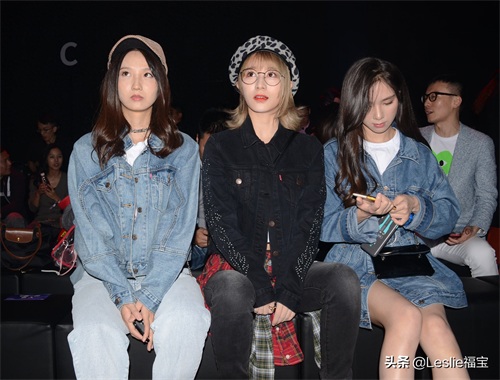 GNZ48成员刘力菲、陈珂、唐莉佳亮相上海时装周