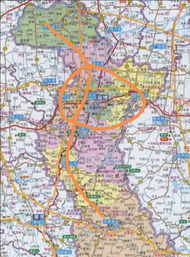 淄博市最适合建轻轨的城市