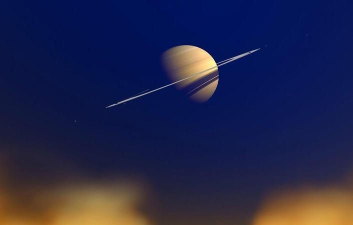 土星环是圆的吗?