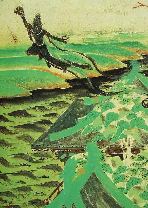 敦煌飞天壁画高清大图（看了这些唐代飞天）(4)