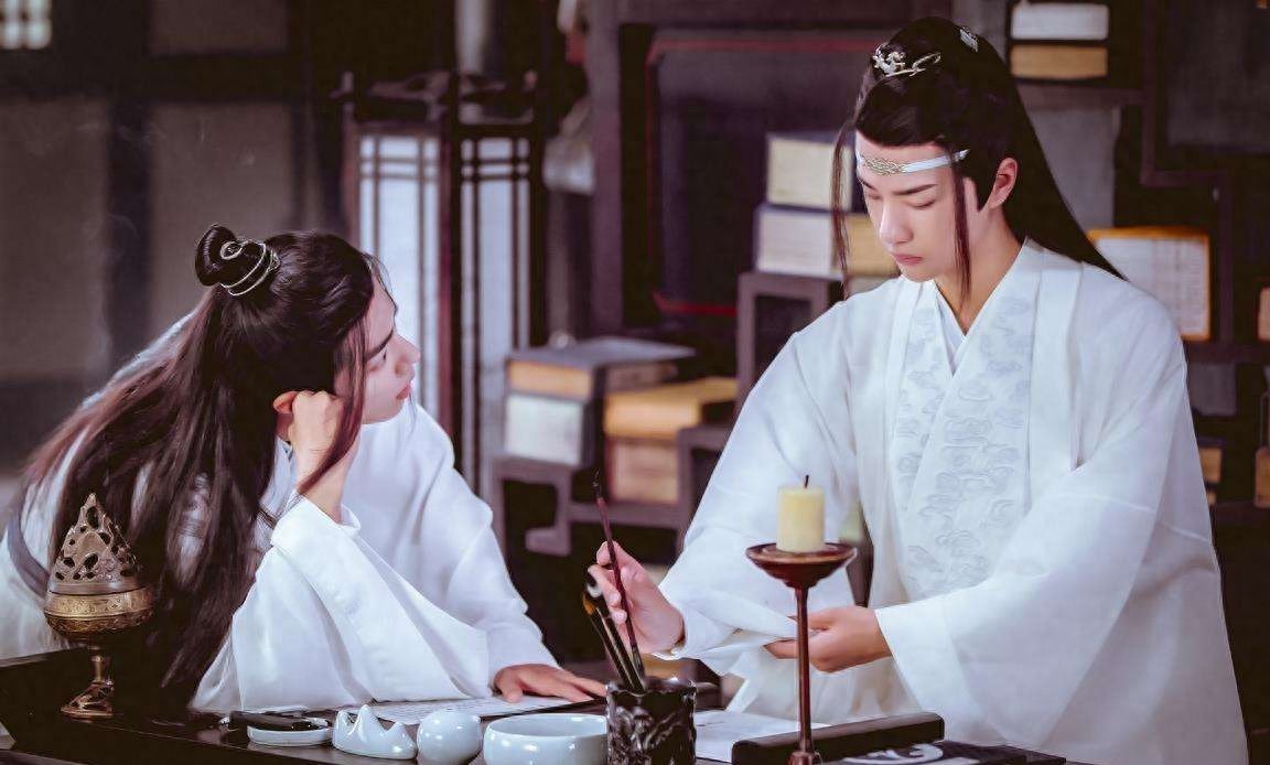 《陈情令》肖战王一博美图，喜欢可以偷偷藏起来