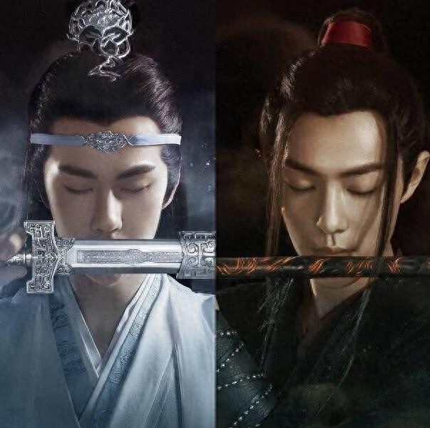 《陈情令》肖战王一博美图，喜欢可以偷偷藏起来