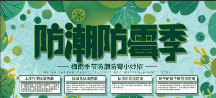 梅雨季节应该注意什么病