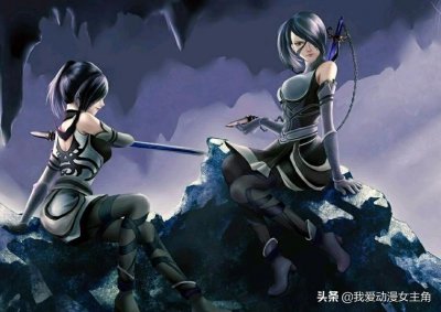 ​品鉴《秦时明月》美人：墨衣短剑转魄灭魂，铁索纤腰姐妹双生