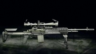 ​探索美国海军Mk14增强型战斗步枪的强大火力和多功能性